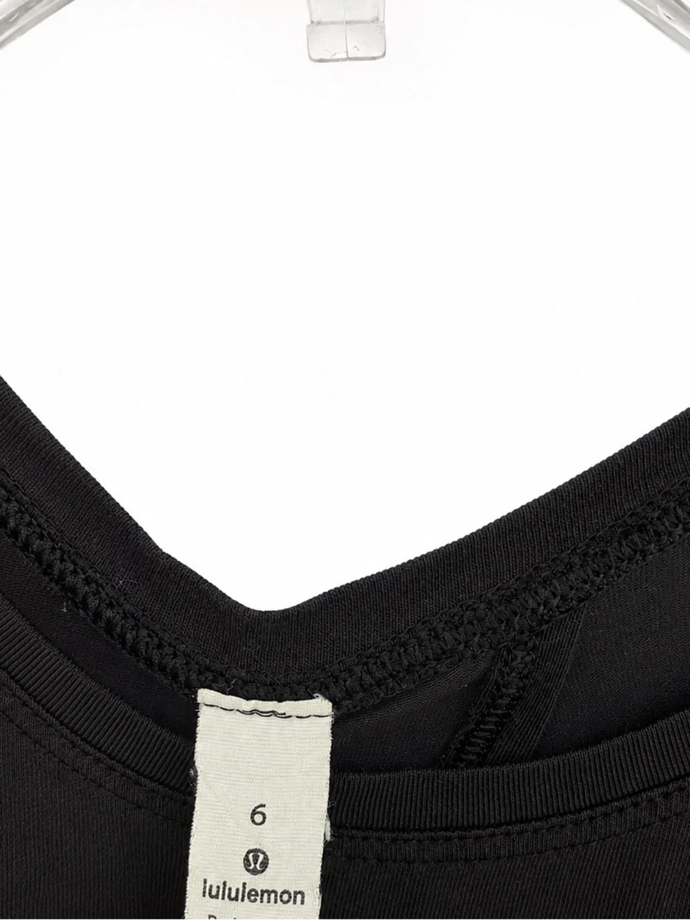 Lululemon All Tied Up Tank Top Open Spilt Back Size 6